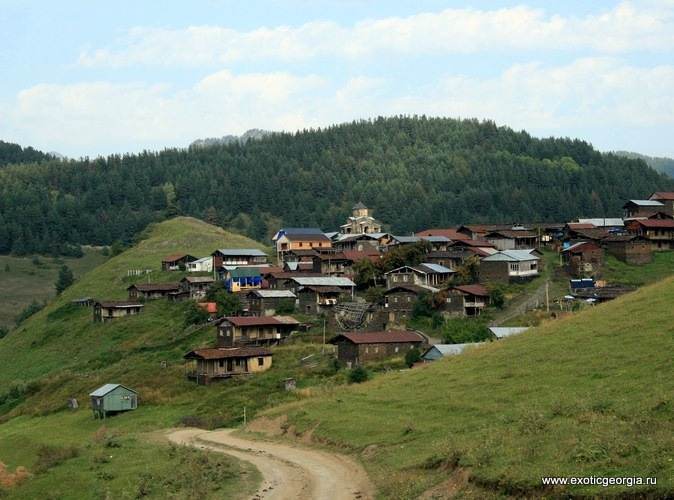 Тушетия, село Шенако